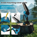 The Arboreal Edge | 6-Inch Cordless Mini Chainsaw with 21V Li-Ion Power System