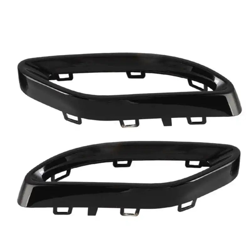 Gloss Black Exhaust Tip Tail Pipe Cover Trims Replacement for Mercedes-Benz A B C E GLC CLS-Class W177 W247 W20 W213 X23 C27