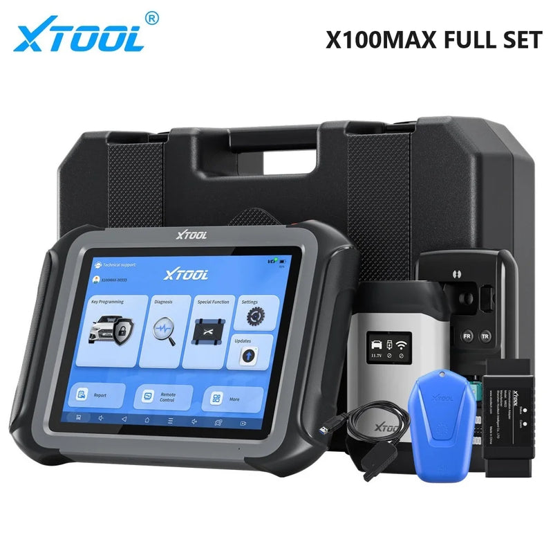 XTOOL X100 MAX Advanced IMMO Key Programmer All System Diagnostic ECU Coding 42 Service Bi-Directional Control Scanner x100 PAD3