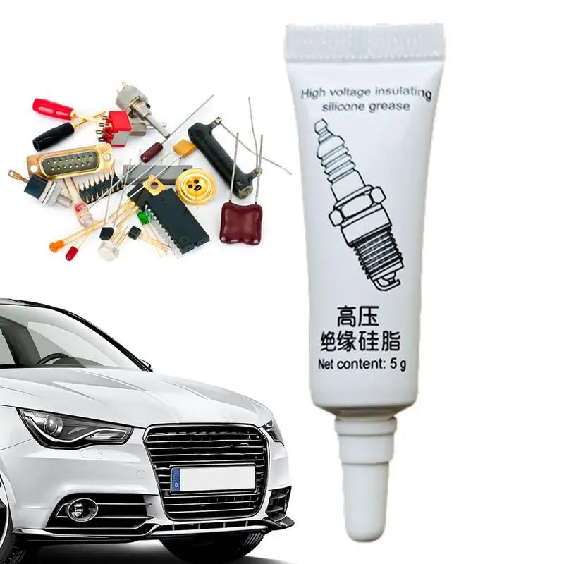 Spark Plug Grease Waterproof Electrical Contact Grease High-voltage Insulation Dielectric Sealant High-Temperature O Ring Grease