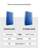 New 10000mAh Ultra-thin Magsafe Power Bank 22.5W Super Fast Charging Portable External Battery for IPhone 16 15 14 13 12 Huawei