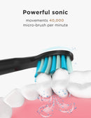 Fairywill Sonic Electric Toothbrush FW-D7 set USB Charge Toothbrushes case for Adult with tooth brush Heads 5 Mode Smart Time