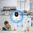 Tenda Cp3 2MP PTZ WLAN IP-Kamera Full-Hd Kinderkamera Hausüberwachungskamera Sicherheitsschutz Babyphone Smart Video Cam