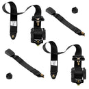 2PCS 3M Shoulder for Seats Belt Retractable Universal 3 Point Inertia