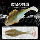 Fishing Lure 2024 Soft Bait Jig Megabass Dark Sleeper Soft Lure 7g/10g/14g/20g Swimbait Wobblers Pike Bass For Fishing Spinning