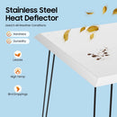 The Hearth Guardian | Stainless Steel Fire Pit Heat Deflector & Outdoor Fire Table
