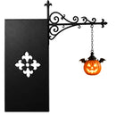 Halloween Retro Bookshelf Lighting Wall Mounted Reading Lamp Metal Gothic LED Night Light  for Studious Home Room Ornament