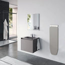 Foldable Wall Mounted Rotating Ironing Board Easy Installation Ironing Station Laundry Room Space Saver Gray 39"x12"