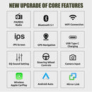 ESSGOO Single 1DIN 6.86" Android 14 4+64G Universal Car Stereo Radio CarPlay Android Auto Bluetooth USB Type-C Wifi FM GPS Navi