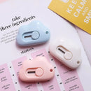 Cute Rabbit Cloud Color Mini Portable Utility Knife Paper Cutter Cutting Paper Razor Blade Office Stationery Cutting Supplies