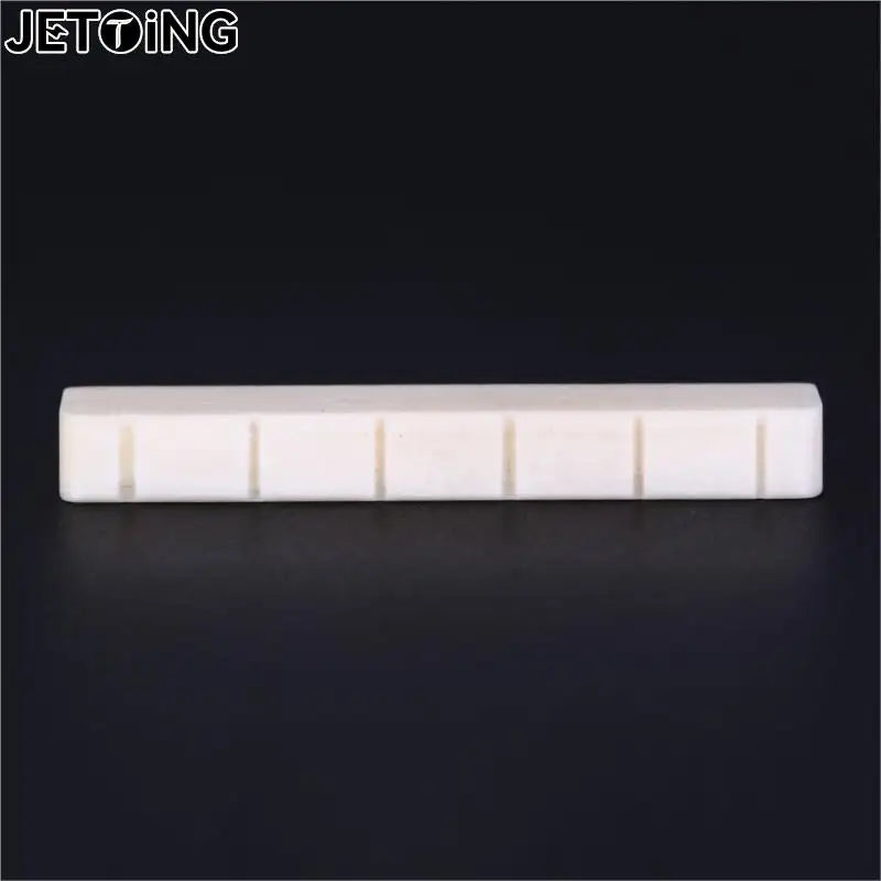 Buffalo Bone Guitar Bridge Nut Saddle for 6 String Classical Guitar White Musical Stringed Instrument Guitar Parts Accessories