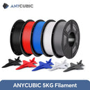 ANYCUBIC 5KG PLA Filament For FDM 3D Printer 1.75mm Eco-friendly 3D Printing Material Failment For Kobra S1C K3C EU US Warehouse