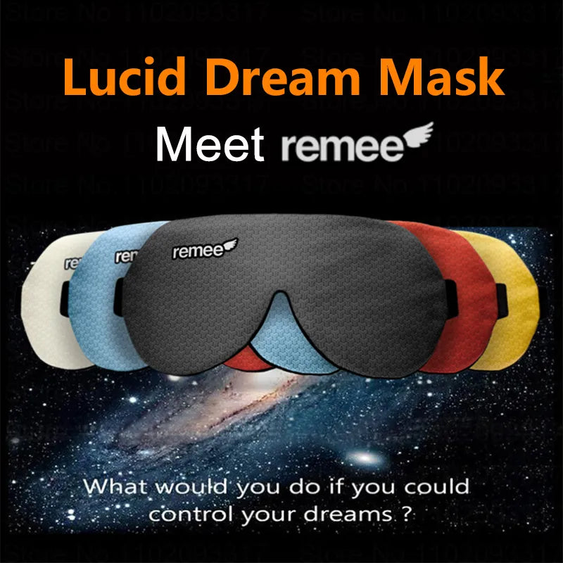 2024 New Remee Lucid Dream Mask Sleep Mask Inception Lucid Dream Control Smart Sleep Shading 3D Magical Eye Mask