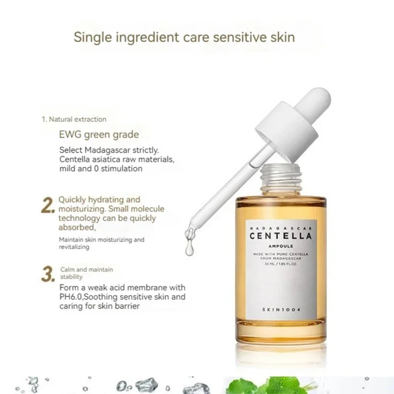 Centella Tone Brightening Capsule Ampoule Face Serum Calming Moisturizing Brightening Hydrating and Soothing Acne Repair Care