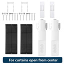 Zemismart Zigbee Smart Curtain Driver Robot For Roman Rod I Type Curtains Track Work with Tuya Smart Life Alexa Google Home