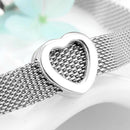 2021 New Arrival Sparkling 925 Sterling Silver Round Clear CZ Clips Beads for Jewelry Making Fit Reflexions Charm Bracelet