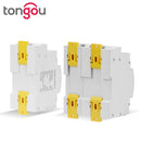 NEW TONGOU Din Rail 2P 4P ATS Dual Power Automatic Transfer Switch Electrical Selector Switches Uninterrupted Power 63A