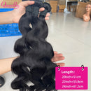 Queenlike 24 24 24 Inch Body Wave Bundles Human Hair 12A Top Quality Raw Hair Bundles 30Inch Brazilian Weave Human Hair Bundles