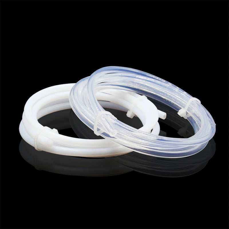 1 Meter 3D Printer Imported Clear / White PFA PTFE Tube PiPe J-head Hotend RepRap Rostock Bowden Extruder 2x3 2x4 3x4 4x6