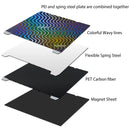 For Ender 3 v3 se/KE Build Plate PET PEO PEY H1H For Creality K1/ K1C PEI Honeycomb Build plate 235 x 235 build plate magnetic