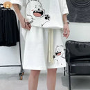 4XL Large Men's Sports Suit Japan High Street Fashion T-shirt Shorts Two-piece Set Men Retro New Neck Top Designer Clothes Men