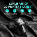 Industrial Grade PA6/PA12 Carbon Fiber Nylon 3D Filament (1.75mm)