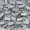 MOC Creative Building Blocks Dollar Cents Money Coins Cash Bill City Gold Silver Treasure Chests Bricks 3069 30385 Printed Tile