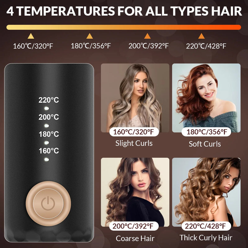 Professional Hair Curler 22mm Electric Curling Hair Rollers Curlers Hair Styler Hair Waver Styling Tools Hair Curlers for Woman
