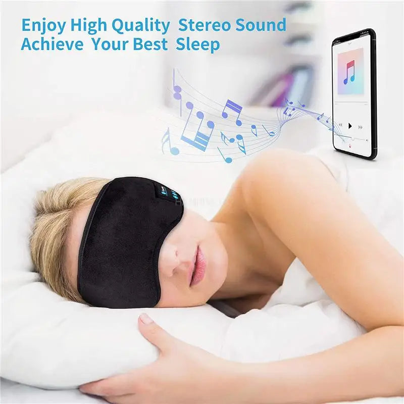 Sleep Goggles Smart Wireless Music Goggles Soft And Comfortable Breathable Shading Eye Protection Home Travel Portable 1 Pcs