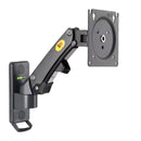 NB F120 17-27" aluminum GS Gas Spring 360 rotate Full Motion TV Wall Mount Bracket lcd monitor wall mount stand  screen holder