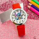 Disney Lilo & Stitch Children's Quartz Watch Kawaii Cartoon Cosplay Watches Lovely Anime Luminous Waterproof Sports Wristwatches