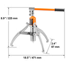 SucceBuy  5/15 Ton Hydraulic Gear Puller Wheel Bearing Puller Separator Tools Adjustable Two Three Jaws Garage Repair Shop Gears