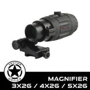 Vector Optics 3x 4x 5x Power Magnifier | Flip Side Quick Switch | QD Mount & Reticle Centered | Present Excellent Image
