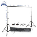 SH 2.6MX3M Photography Backdrop Stand Photo Studio Background Green Screen Backdrops Chromakey Support System With Carry Bag