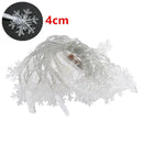 Snowflake Star Ball LED String Lights Fairy Lights Usb/Battery-operated Street Garland Lamp New Year Christmas Tree Decorations