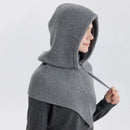 The Permafrost | Knitted Merino-Blend Winter Balaclava Hood