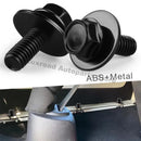 Car M6 Body Bolts For Car Body Fender Bumper Engine Cover Splash Shield Guard Bumper Fender Liner Retainer Fastener Rivet Screws
