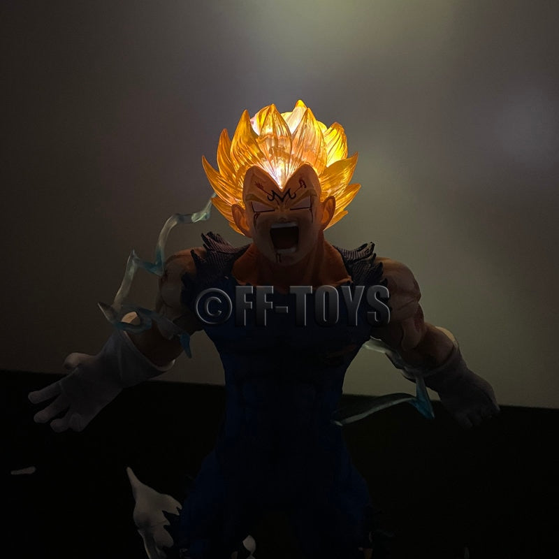 Anime Dragon Ball Z GK Vegeta Figure Self-destruct Majin Vegeta Figurine 27CM PVC Action Figures Collection Model Toys Gifts