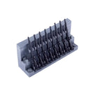 Military MOC Sentry Building Block Soldier Sandbag Fence Cannon Shell Barbed Wire Weapon Rack Training Field Watchtower Toy K018