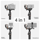 Hohem Official MT2 Kit 3-Axis Gimbal for Mirrorless Camera Stabilizer Camera Sony/Canon/Nikon/Fujifilm/Panasonic with AI Tracker