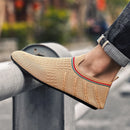 MAEDEF Summer Classic Fashion Loafers Men High Quality Outdoor Anti-slip Flats Walking Shoes Breathable Mesh Casual  Men‘s Shoes