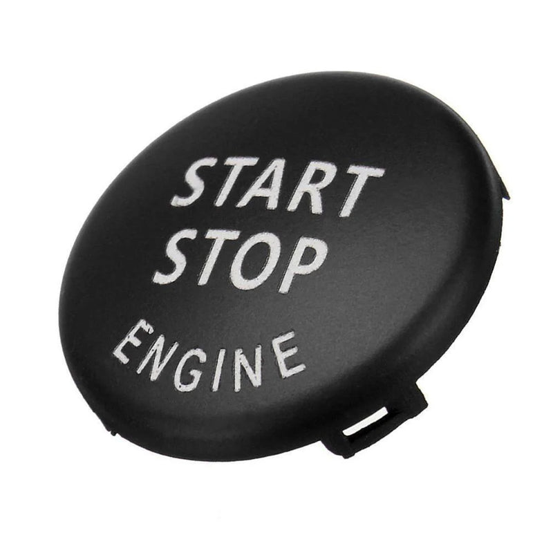 1X Black Start Stop Engine Button Switch Cover For BMW 1 3 5 Series E87,E90,E91,E92,E93,E60,X1,E84,X3,E83,X6,E71,Z4,E89