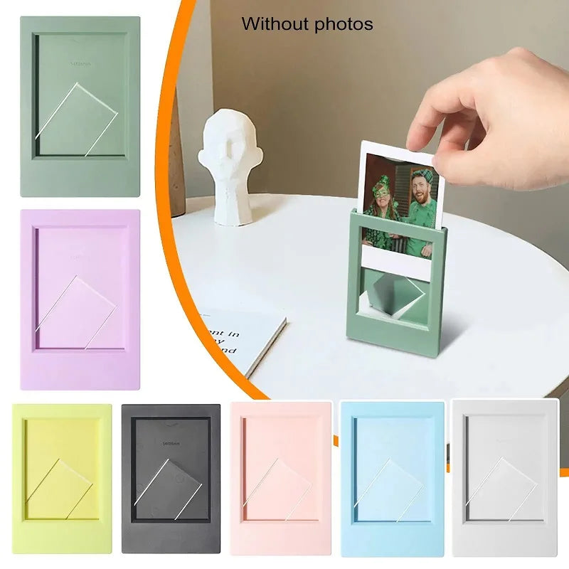 3 Inch Instax Mini Film Photo Frames Colorful Vertical Photo Frame Home Desktop Frame For Mini 12/11/9/8/Link 2/EVO Photo Frame