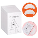 25/50/100 Paar Augenpads Wimpernunterlagen für die Wimpernverlängerung, Hydrogel-Pads, rosa, fusselfreie Sticker für falsche Wimpern