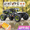 MOULD KING 18002 Technical Car Toys The MOC-19517 APP&RC Motorized 4WD RC Buggy Model Building Block Brick Kids Christmas Gift