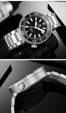 ADDIESDIV2025 New 8215 Movement 200m Waterproof BGW9 Blue Luminous Luxury Diving Automatic Watch Stainless Steel Sapphire AD2523