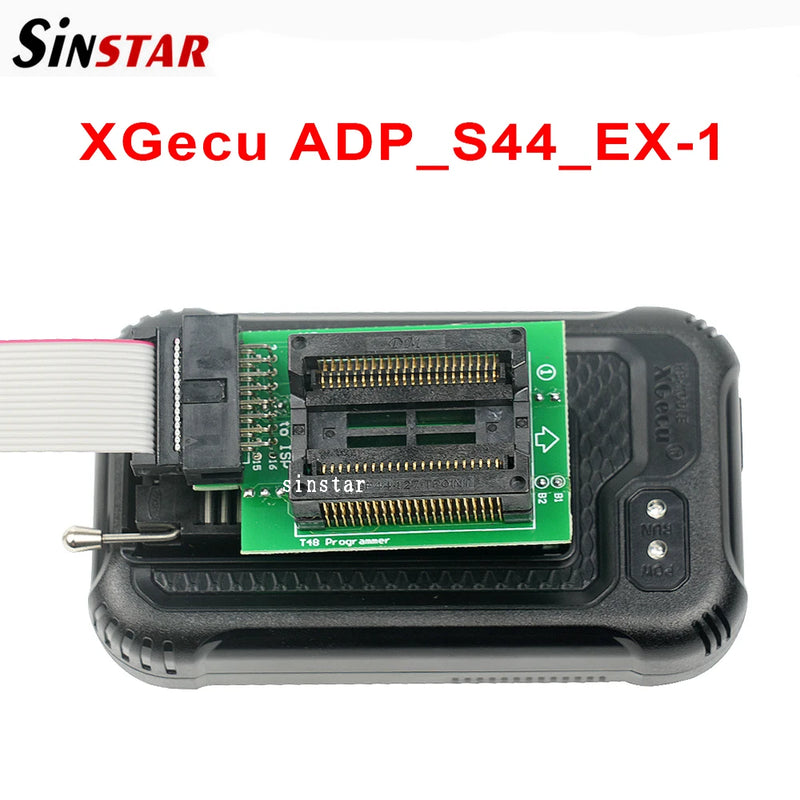 XGecu ADP_S44_EX-1/SOP44 1.27mm Special Adapter for PSOP44/SOP44/SOIC44 ICs for T48 (TL866-3G) Programmer Only with ISP Cable