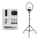 SH 18 Inch Knob Ring Light LED Selfie Video Lamp With Tripod Stand Phone Clip For YouTube Live Lighting Photo Photography Studio