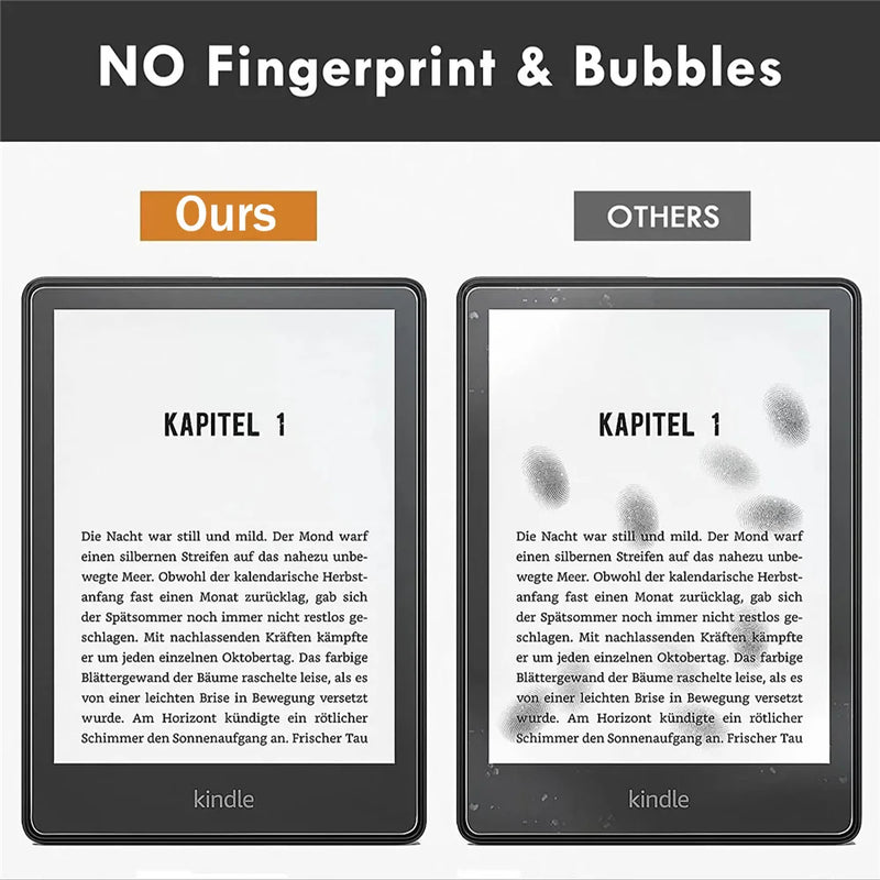 2pcs Screen Protector For Kindle Paperwhite 11th Generation 2021 PET 6.8 Inch Kindle Paperwhite Protective Clear Film