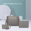 Miss Lulu WOMEN'S Shoulder bag Set 3 Piece Large Handle bag Carry bag Tote Bag Women handbag Comfortable